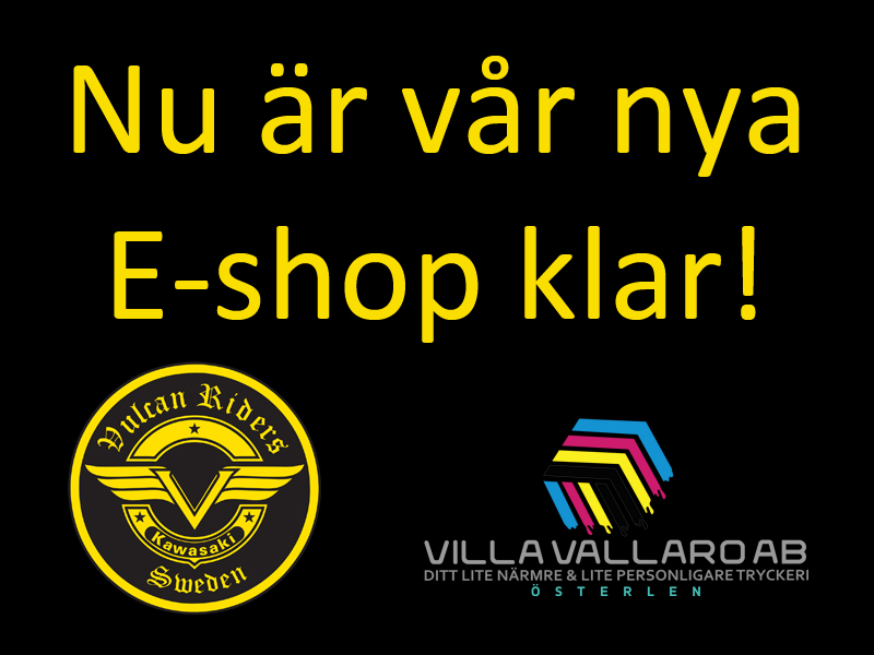 Nu är vår nya e-shop öppnad